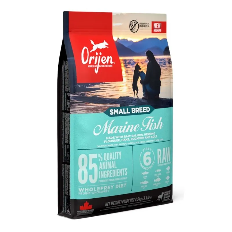 ORIJEN Small Breed Marine Fish 4,5 kg Bezpečná Platba