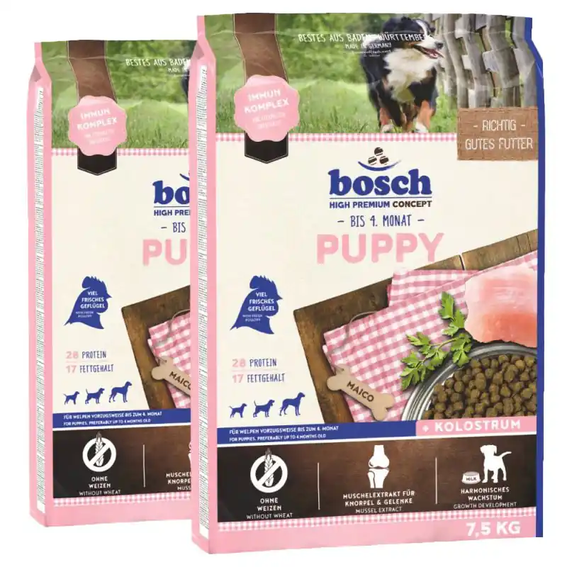 Ihned K Objednání BOSCH Puppy 2 x 7.5 kg