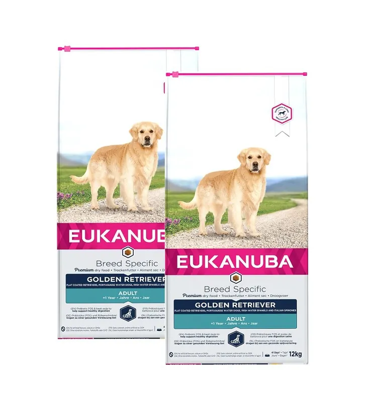 EUKANUBA Adult Breeds Specific Golden Retriever Chicken 2 x 12 kg Značkový