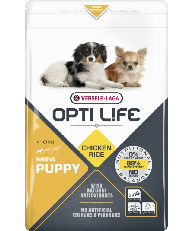 Pouze Dnes VERSELE-LAGA Puppy Mini - Krmivo pro štěňata malých plemen, drůbeží2,5 kg