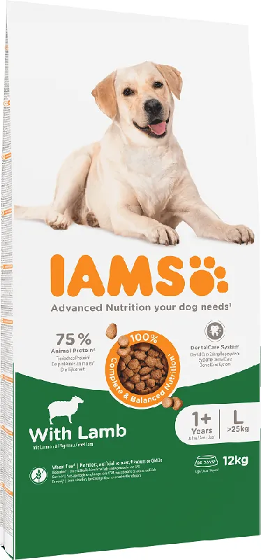 Akce IAMS For Vitality Adult Large Breed Lamb 12 kg