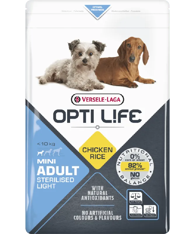 Cenový Hit VERSELE-LAGA Adult Light Mini pro regulaci hmotnosti malých ras 7,5 kg