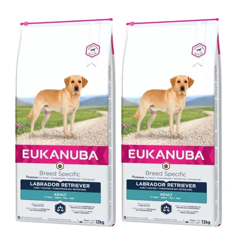 EUKANUBA Adult Breeds Specific Labrador Retriever Chicken 2 x 12 kg Kup Teď