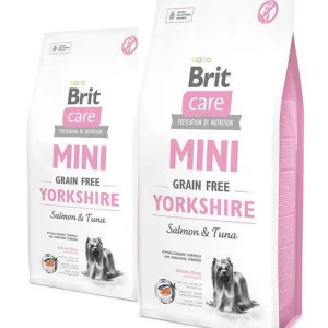 Zlevněný BRIT Care Grain Free Mini Yorkshire 2 x 7 kg