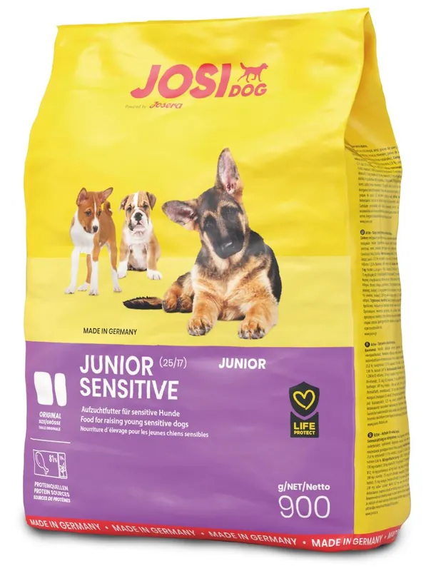 JOSERA JosiDog Junior Sensitive 900 g Časově Omezené