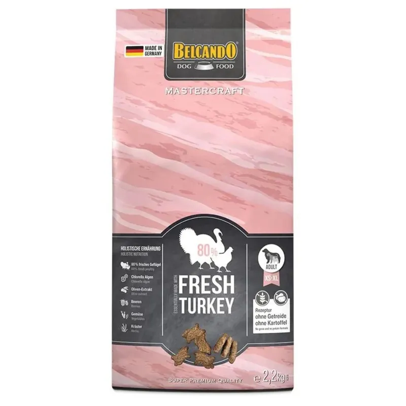 BELCANDO Mastercraft Fresh Turkey 2,2 kg Nízká Cena
