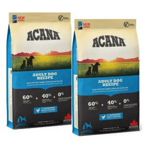 Značkový ACANA Adult Dog Heritage 2 x 11,4 kg