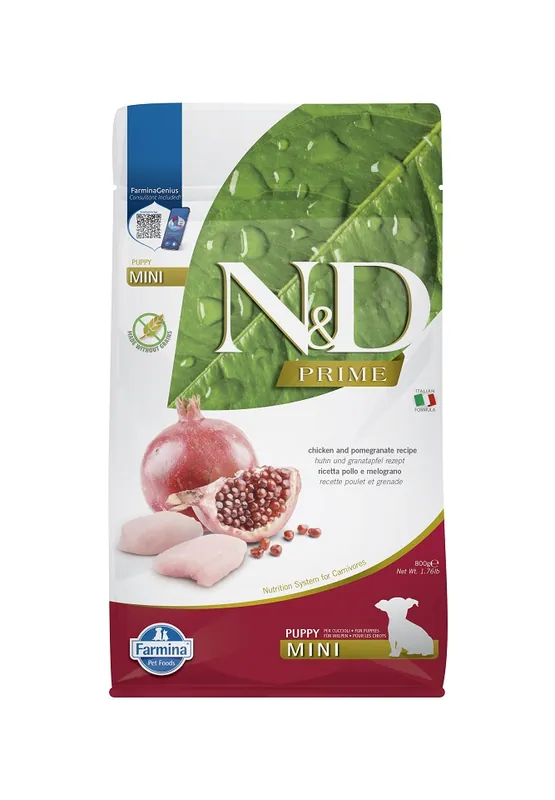 Objednat Nyní N&D Grain Free Dog Adult Mini Chicken&Pomegranate 800 g