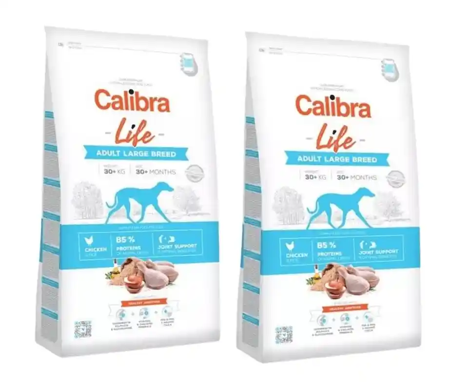 Kup Teď CALIBRA Dog Life Adult Large Breed Chicken 2 x 12 kg