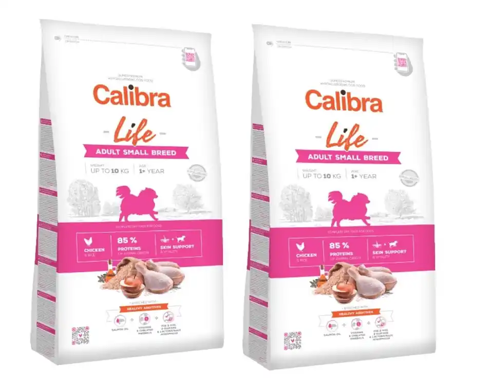 CALIBRA Dog Life Adult Small Breed Chicken 2 x 6 kg Ihned K Objednání