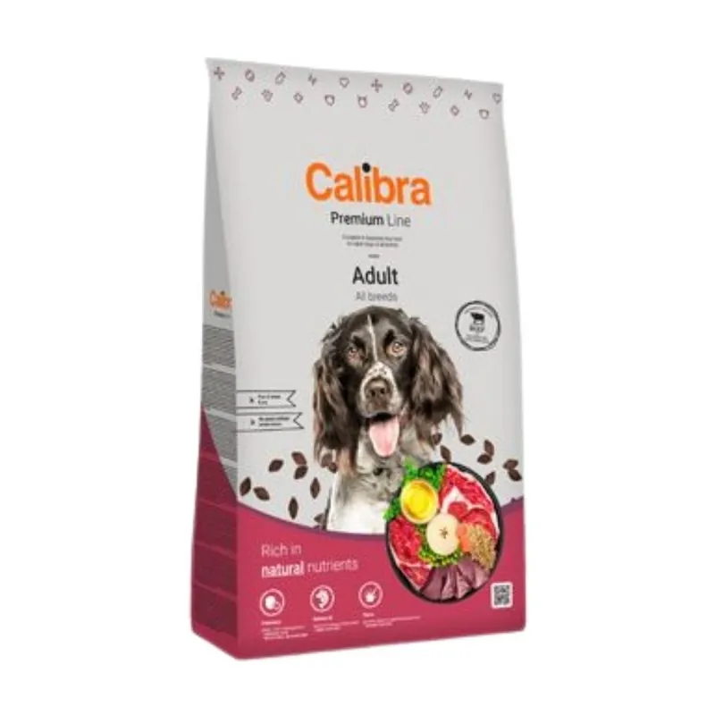 CALIBRA Dog Premium Line Adult Beef 12 kg Výhodná Nabídka