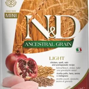 Expresní Doručení N&D Low Grain Dog Light Mini Chicken & Pomegranate 2,5kg
