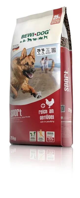 BEWI DOG Sport 12,5 kg krmivo pro aktivní psy Vysoce Kvalitní