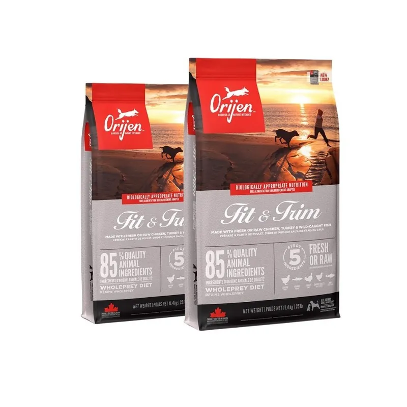 Ověřený ORIJEN Fit & Trim Dog 2 x 11,4 kg