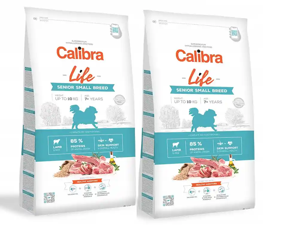 Oblíbený CALIBRA Dog Life Senior Small Breed Lamb 2 x 6 kg