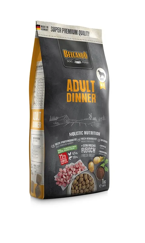 BELCANDO Adult Dinner 1 kg granule pro dospělé psy Víkendová Akce