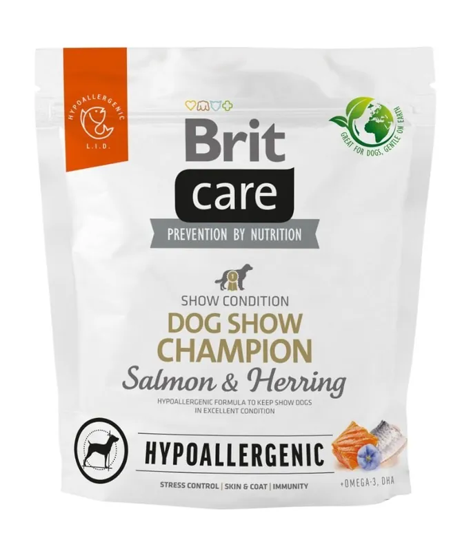 Přímo Od Výrobce BRIT Care Hypoallergenic Dog Show Champion 1 kg