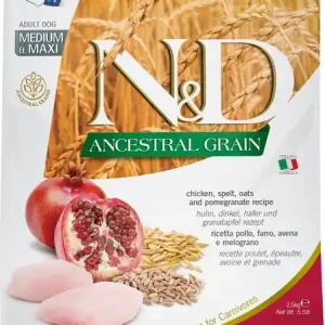 Top Prodej N&D Low Grain Dog Adult M/L Chicken & Pomegranate 2,5 kg