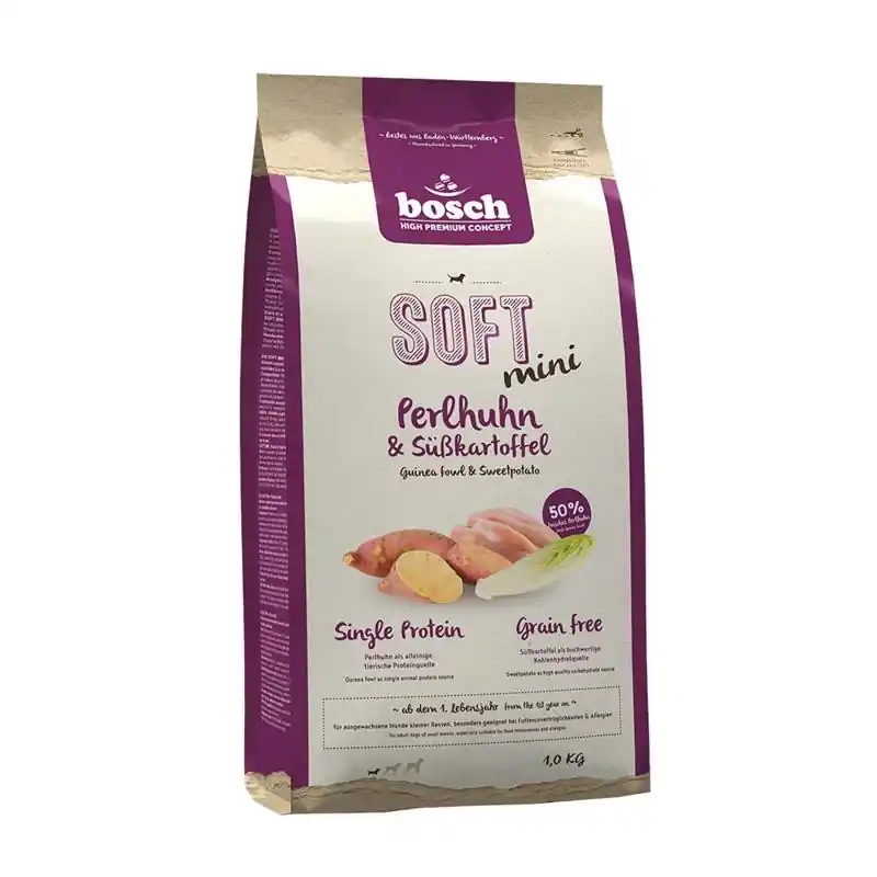 BOSCH Soft mini perlička a sladké brambory 1 kg Nejprodávanější