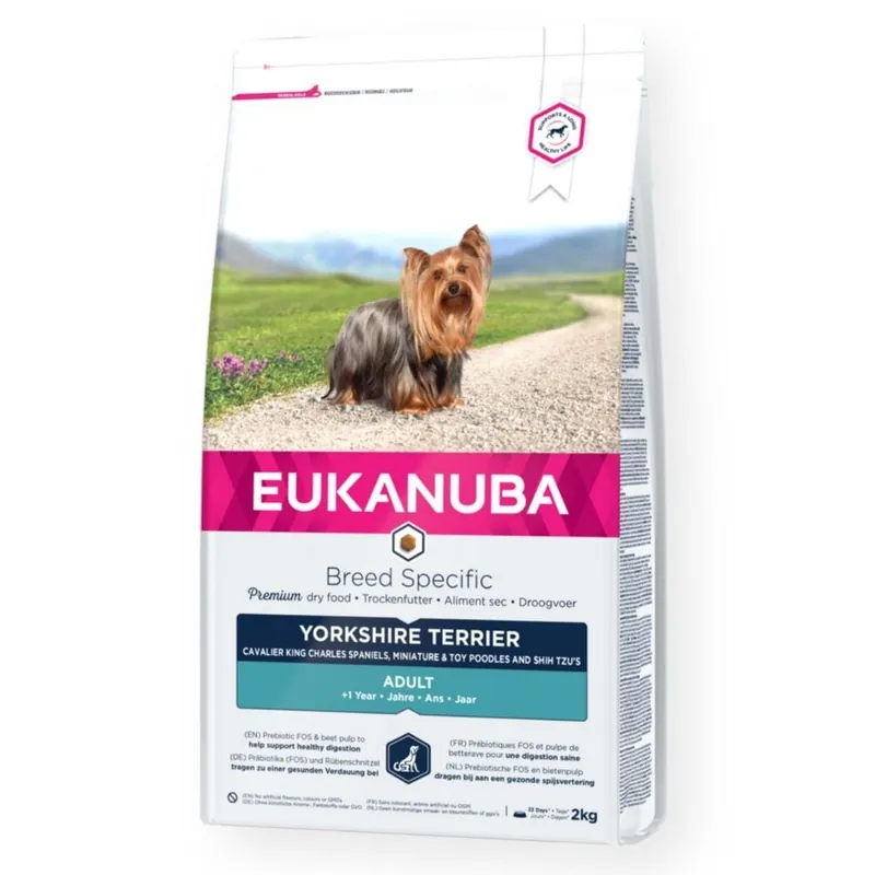 EUKANUBA Breed Specific Adult York chicken 2 kg Poslední Šance
