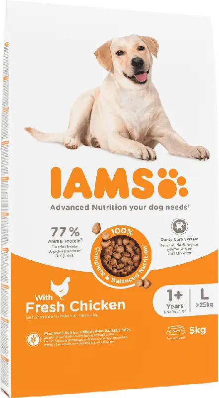 Výhodná Nabídka IAMS For Vitality Adult Large Breed Chicken 5 kg