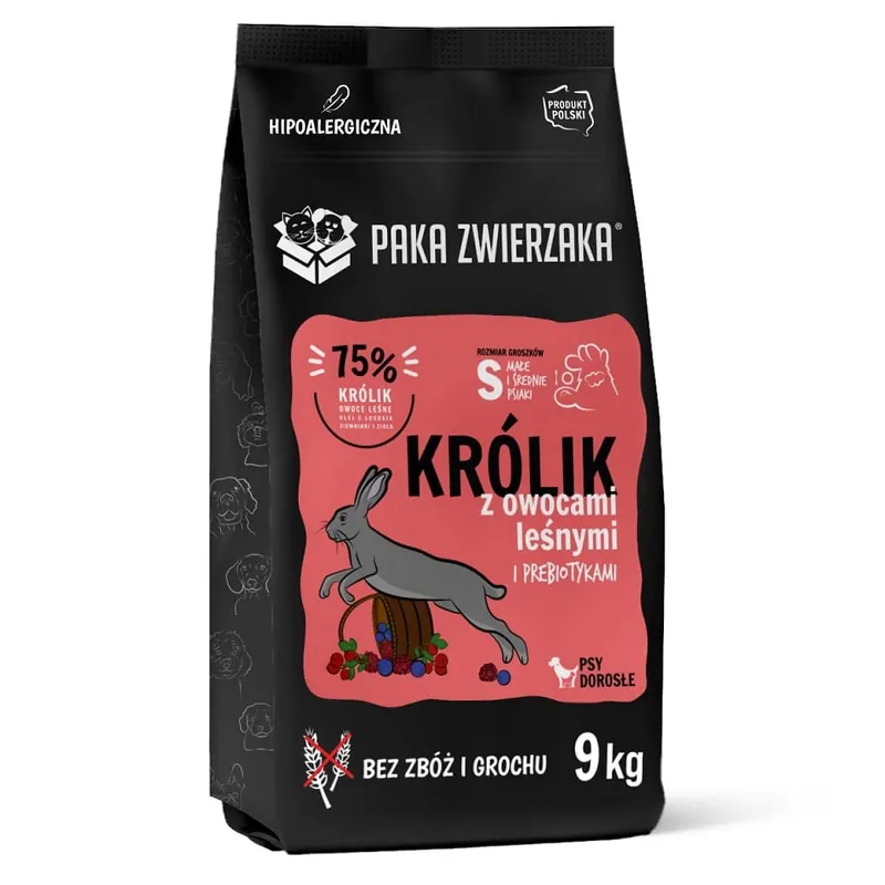 Poslední Šance PAKA ZWIERZAKA Seventh Heaven S 9kg Králík s lesním ovocem
