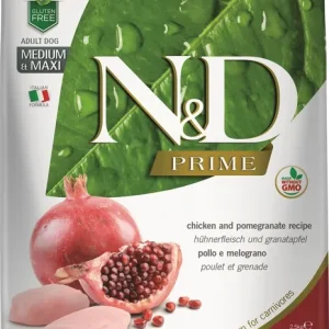 Bezpečná Platba N&D PRIME DOG Adult M/L Chicken & Pomegranate 2,5kg
