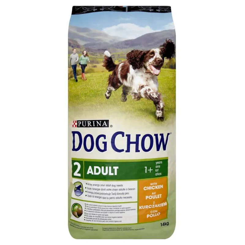 PURINA Dog chow adult chicken 14 kg Víkendová Akce