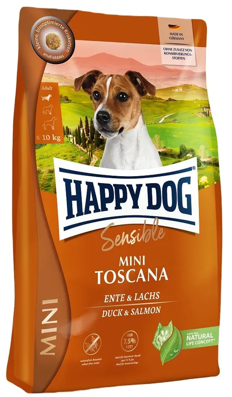 HAPPY DOG Sensible Mini Toscana 4kg Cenový Hit