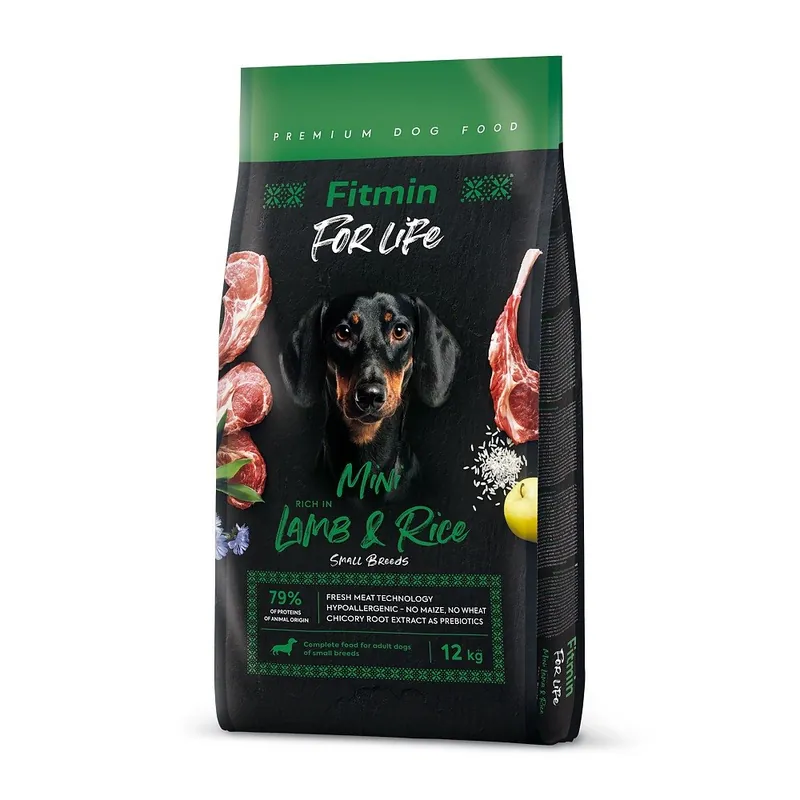 FITMIN dog For Life Lamb & Rice Mini 12 kg Expresní Doručení