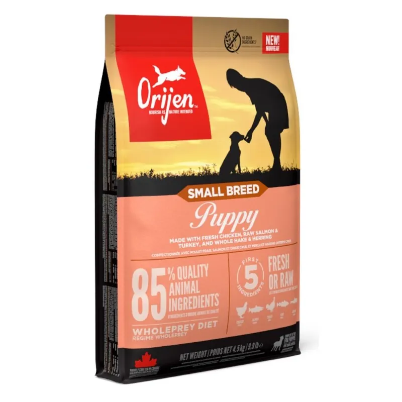 Tovární Cena ORIJEN Small Breed Puppy 4,5 kg