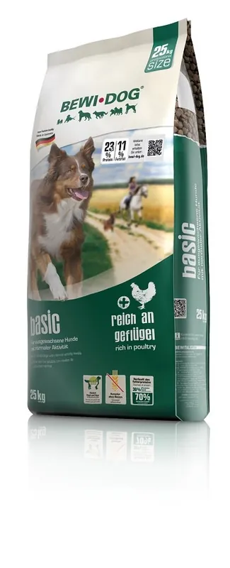 Cenově Výhodný BEWI DOG Basic Rich in Poultry 25 kg