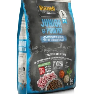 Aktuální BELCANDO Finest GrainFree Junior Poultry 4 kg granule pro štěňata středních a velkých plemen