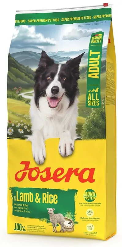 JOSERA Lamb and Rice Adult 12,5 kg Monoproteinové krmivo pre psov Horká Nabídka