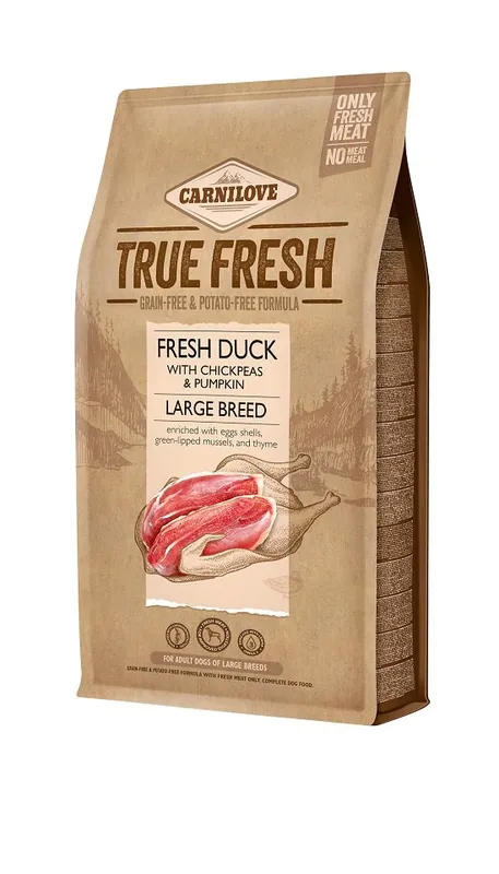 CARNILOVE True Fresh Duck Large Breed 1,4 kg Horká Nabídka