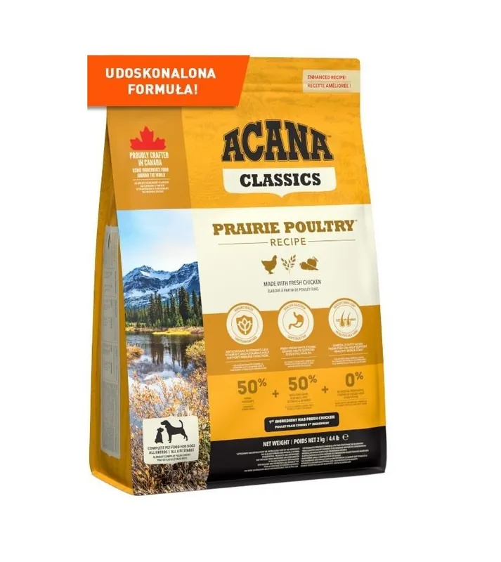 ACANA Classic Prairie Poultry 9,7 kg Sleva