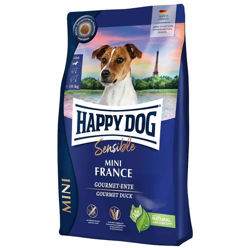 HAPPY DOG Sensible Mini France 4kg Oblíbený