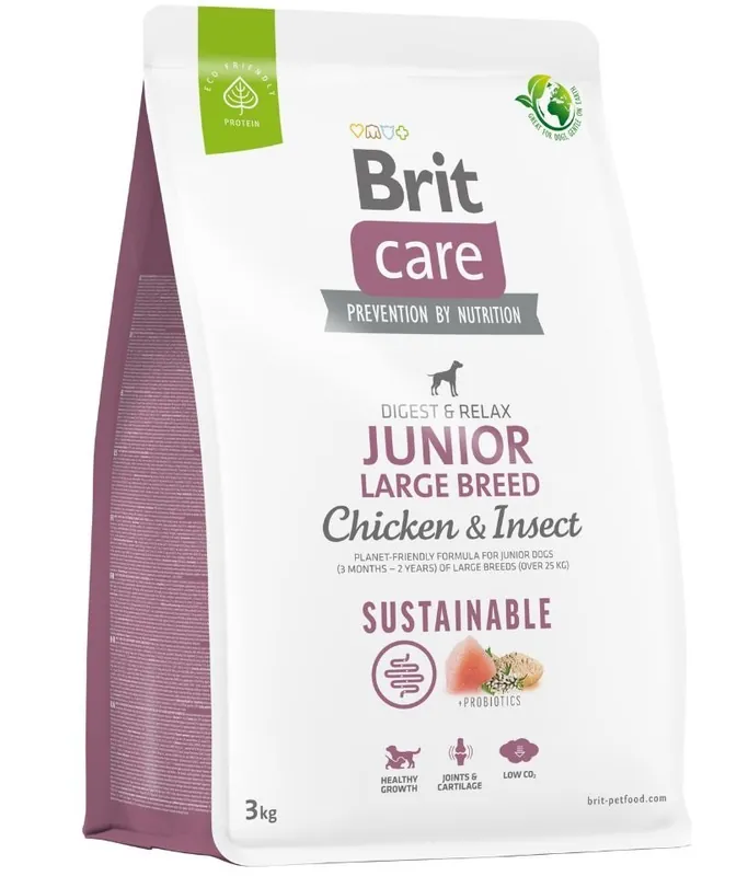 Objednat Nyní BRIT Care Sustainable Junior Large Breed 3 kg