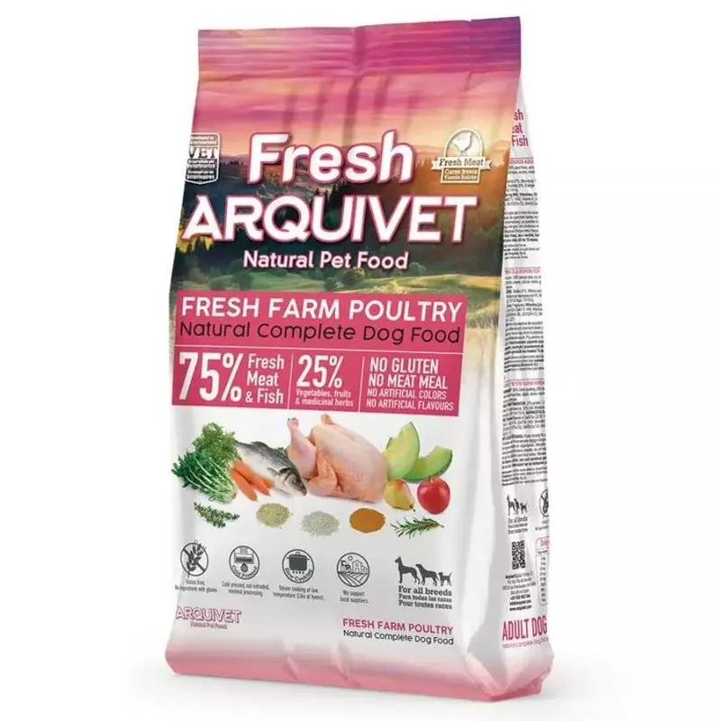 ARQUIVET Fresh Polovlhké krmivo pro psy s kuřecím masem a mořskými rybami 10 kg Objednat Nyní