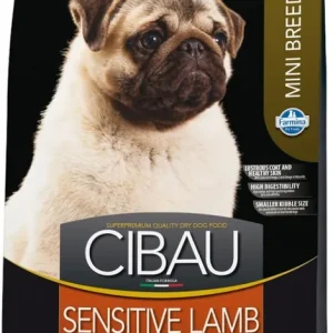 Cenový Hit FARMINA Cibau Sensitive Lamb MINI krmivo pro psy s citlivým zažíváním s jehněčím masem 2,5 kg