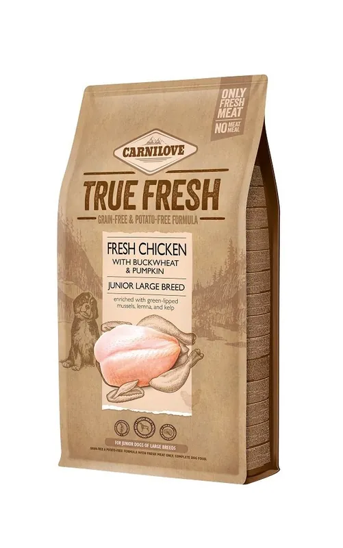 CARNILOVE True Fresh Chicken Junior Large Breed 4 kg Nejprodávanější