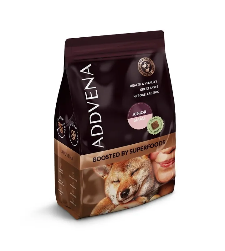 Omezená Nabídka ADDVENA Boosted by Superfoods Junior Small 2,5kg