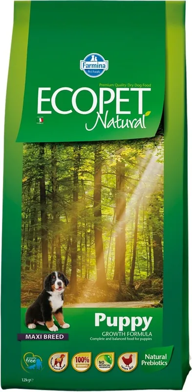 Originální FARMINA Ecopet natural puppy 12 kg maxi