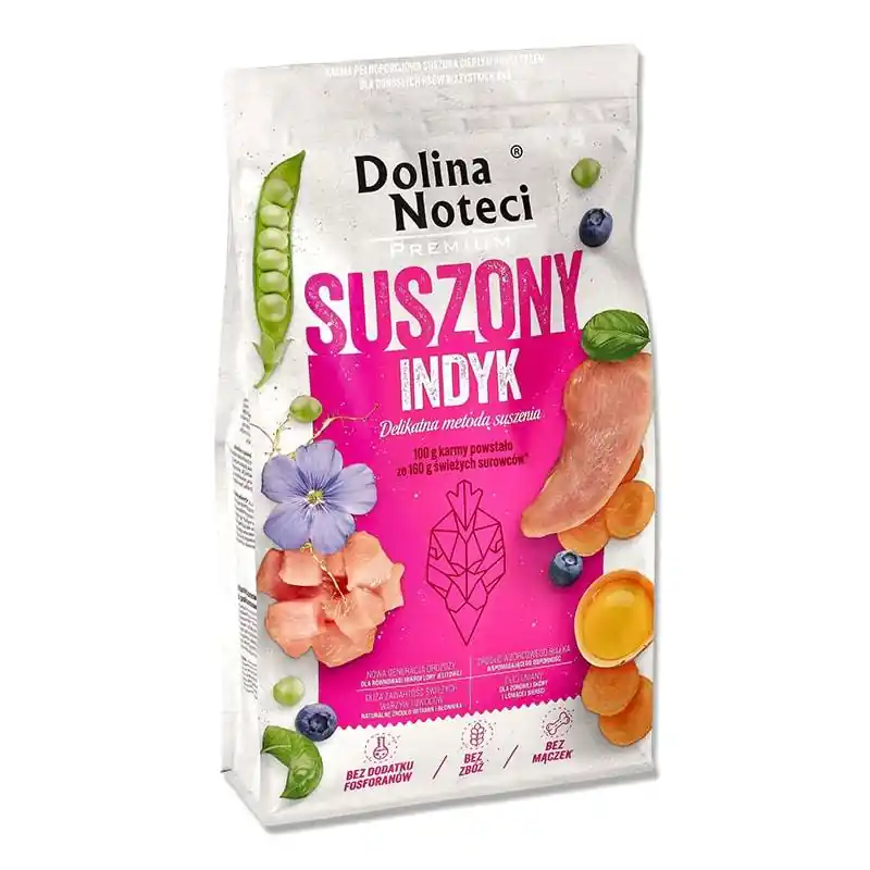DOLINA NOTECI Premium Sušené krůtí krmivo pro psy 9 kg Rychlé Dodání