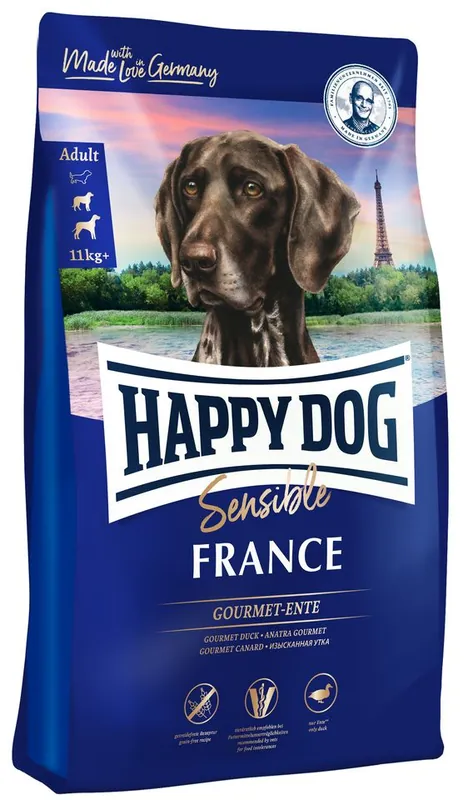 HAPPY DOG Supreme Sensible France 1 kg Značkový