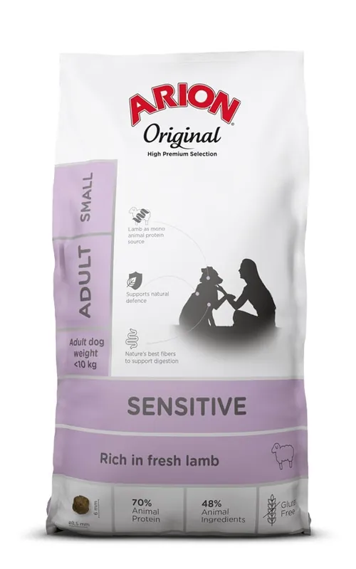 ARION Original Sensitive Adult Small Lamb Rice 2 kg Originální