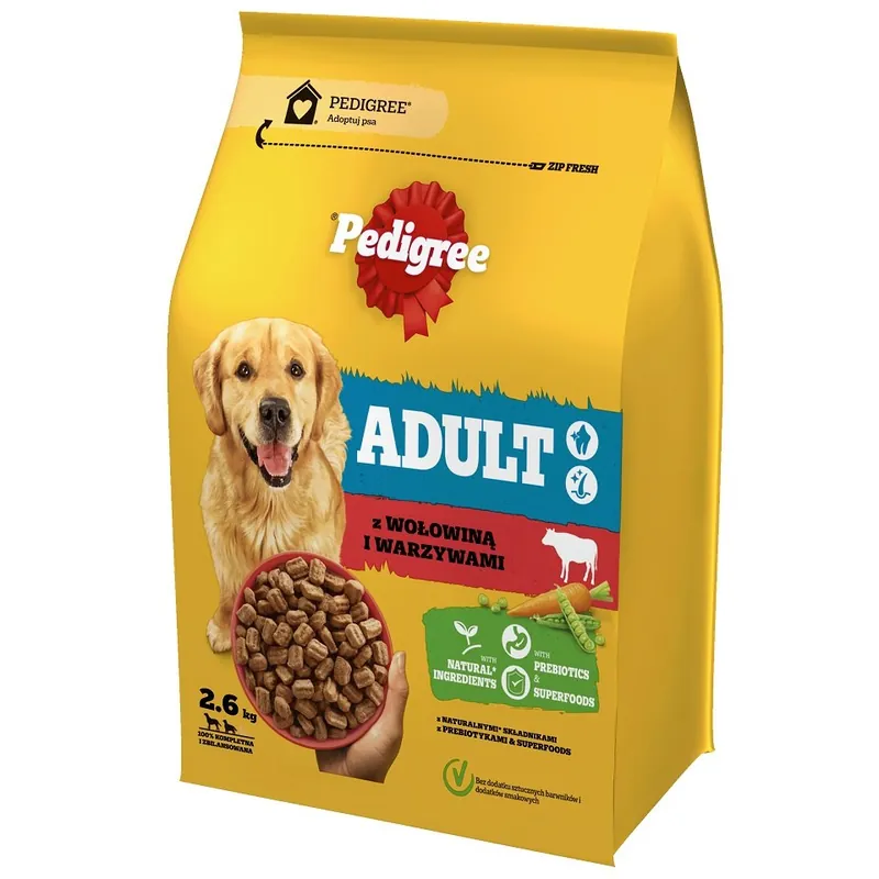 Časově Omezené PEDIGREE Adult Beef 2.6 kg