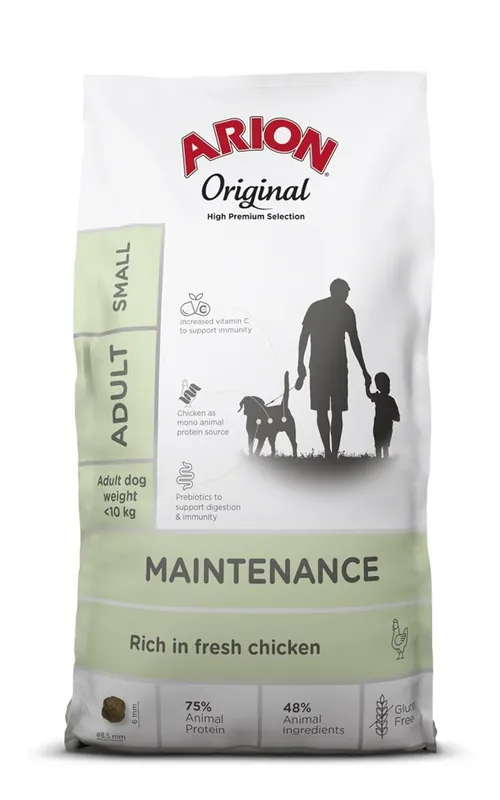 Odeslání Ihned ARION Original Maintenance Adult Small Chicken Rice 2 kg
