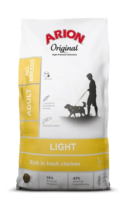 ARION Original Light Adult All Breeds Chicken Rice 12 kg Aktuální