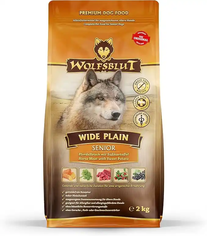 WOLFSBLUT Wide Plain Adult krmivo pro alergiky s koňským masem a sladkými bramborami 12,5 kg Objednat Nyní